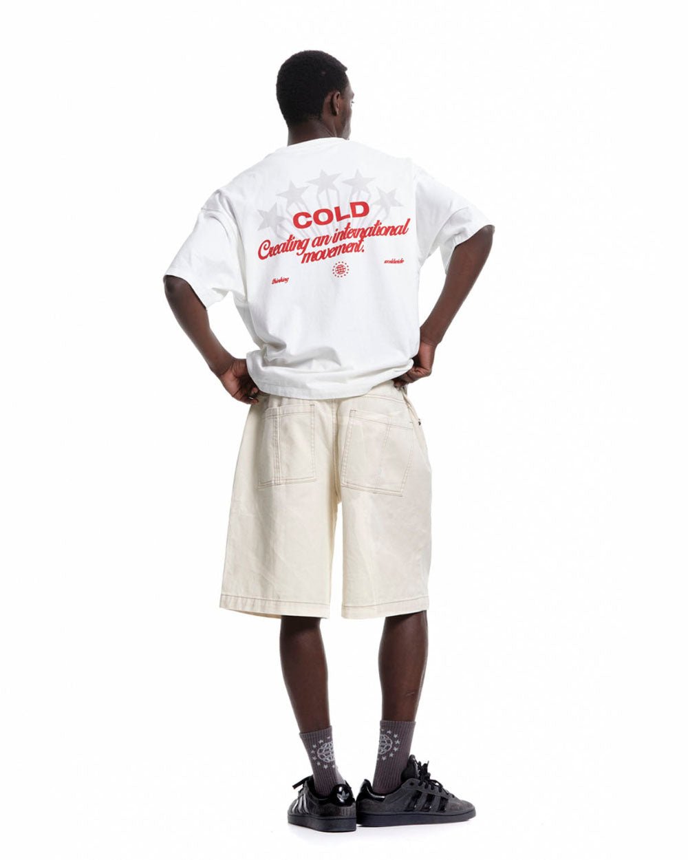 CINEMA TEE WHITE - COLD CULTURE