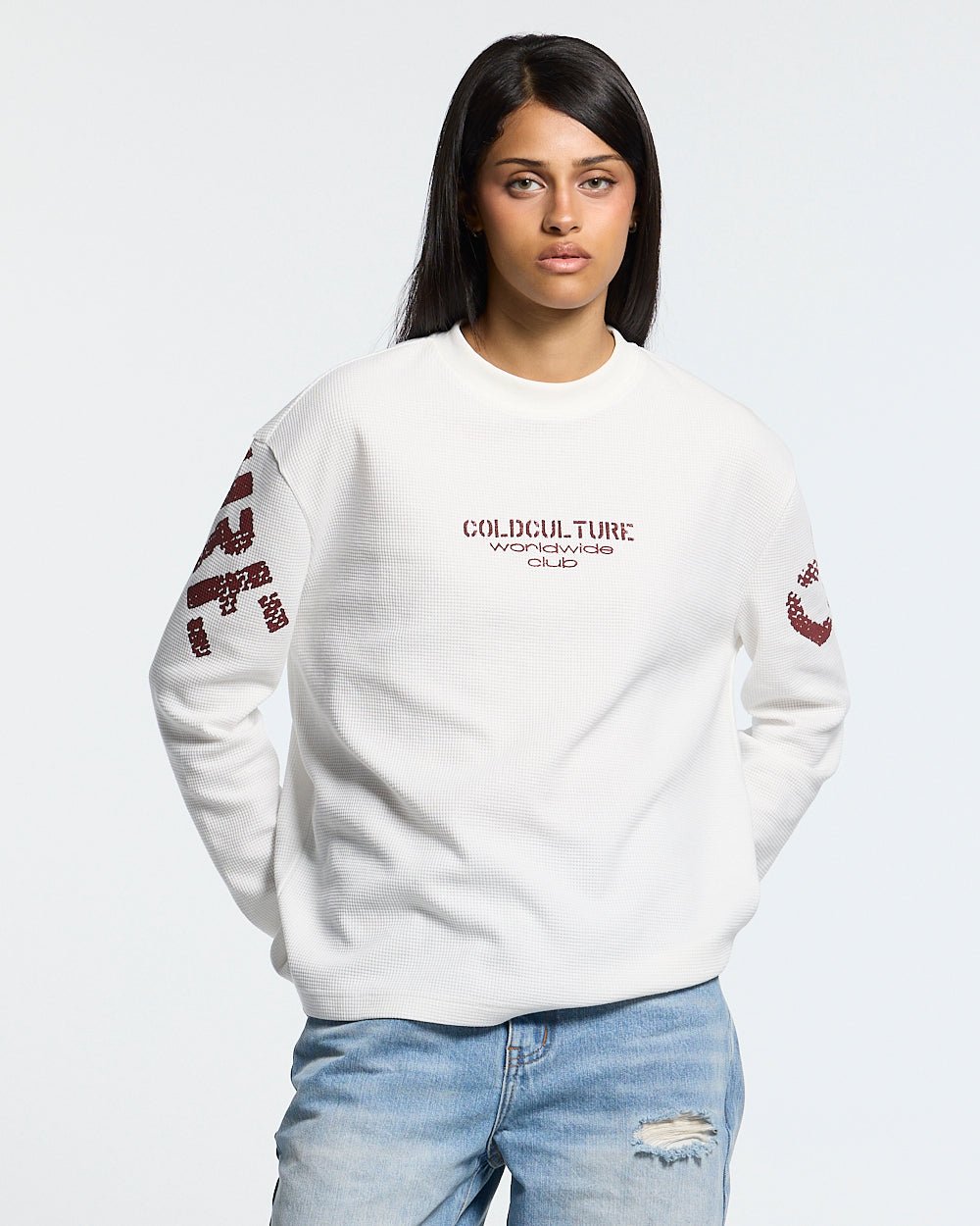 CIPHER LONGSLEEVE OFF-WHITE - Cold Culture #woman