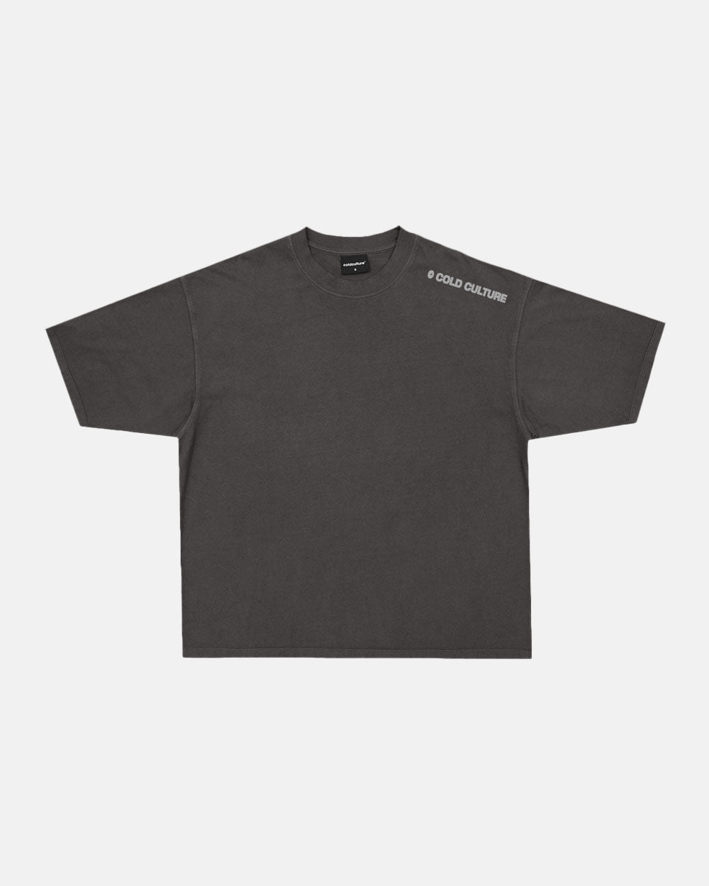 CIRCULAR DANCE TEE HEAVY GREY - COLD CULTURE