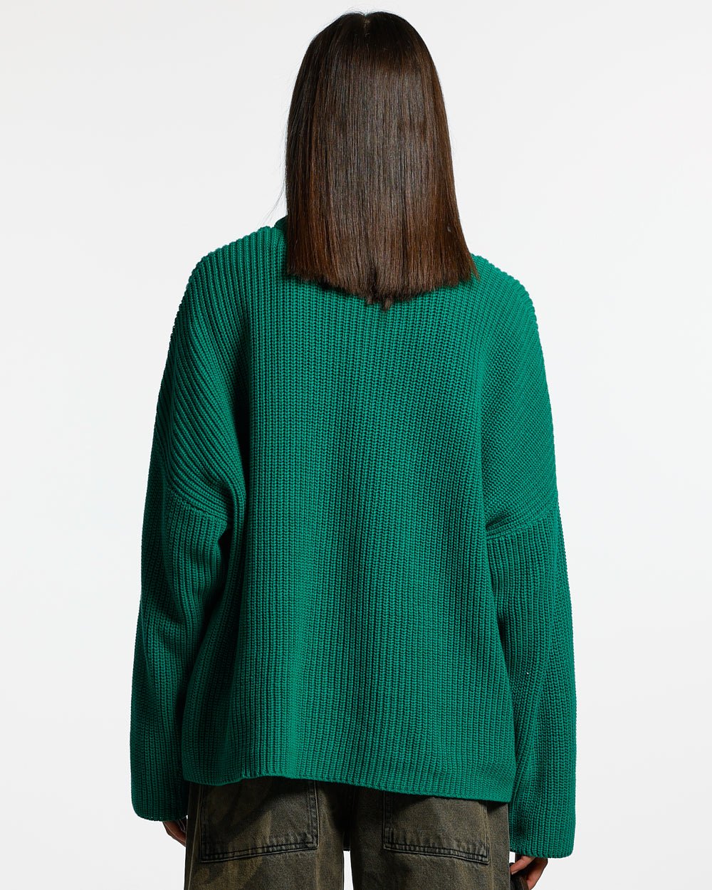 CLAIM RIBBED KNIT GREEN - COLD CULTURE