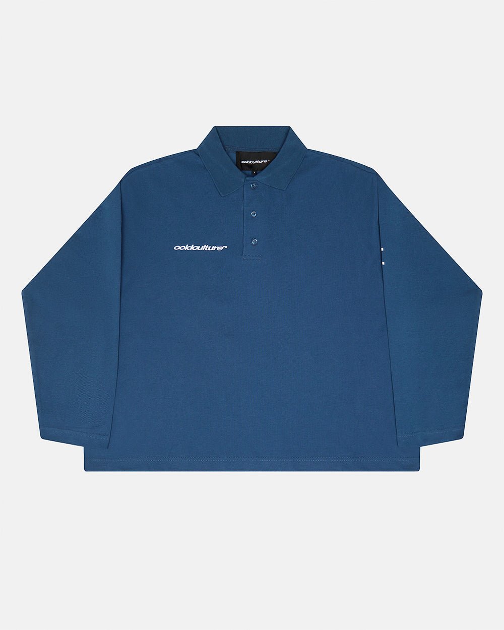 CLASSIC FIVE LONGSLEEVE POLO NAVY - Cold Culture