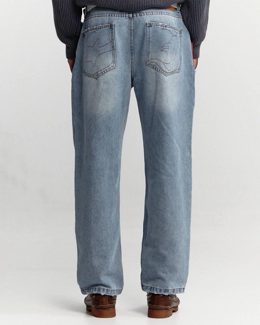 CLASSIC JEANS WASHED BLUE - COLD CULTURE