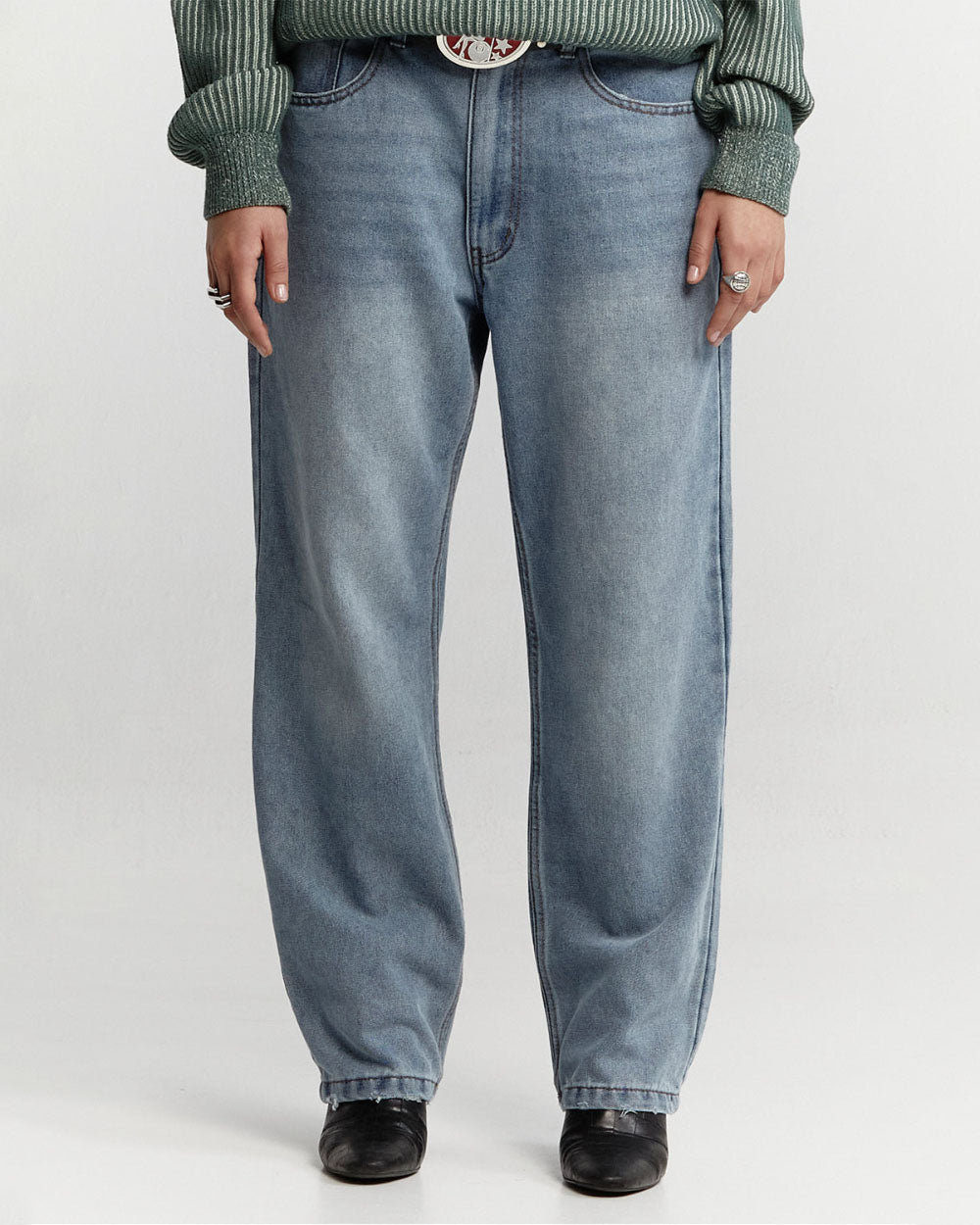CLASSIC JEANS WASHED BLUE - COLD CULTURE