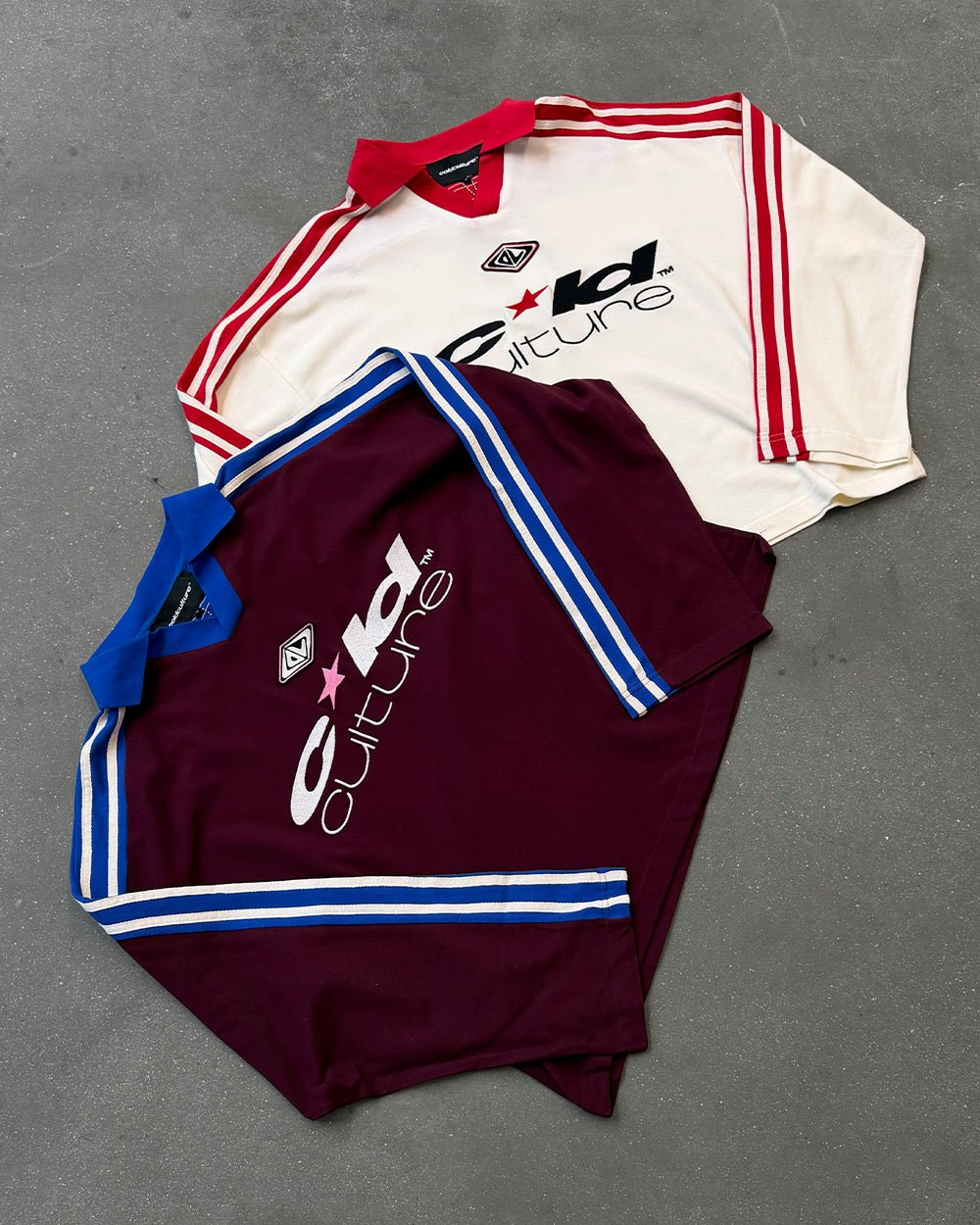 CLASSIC RAW POLO LONGSLEEVE BURGUNDY - Cold Culture