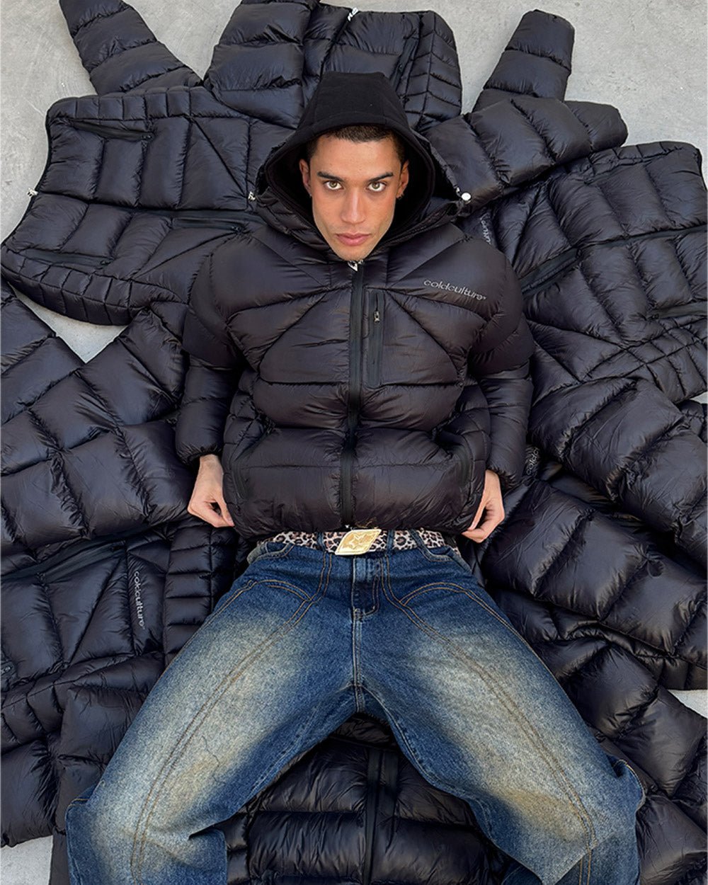 CLOUD ARMOR PUFFER BLACK - Cold Culture