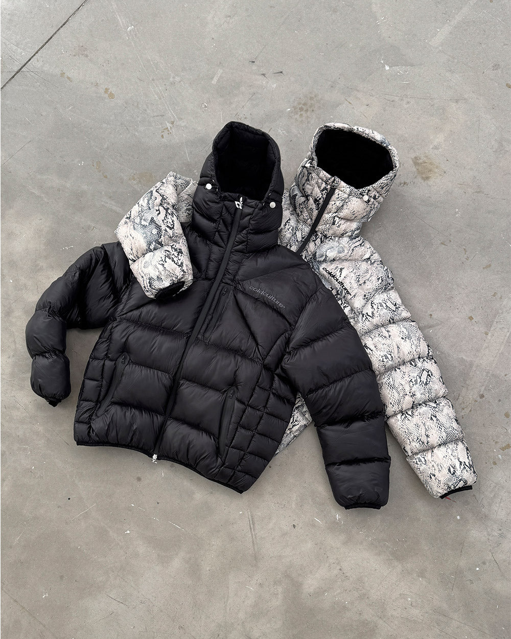 CLOUD ARMOR PUFFER BLACK - COLD CULTURE
