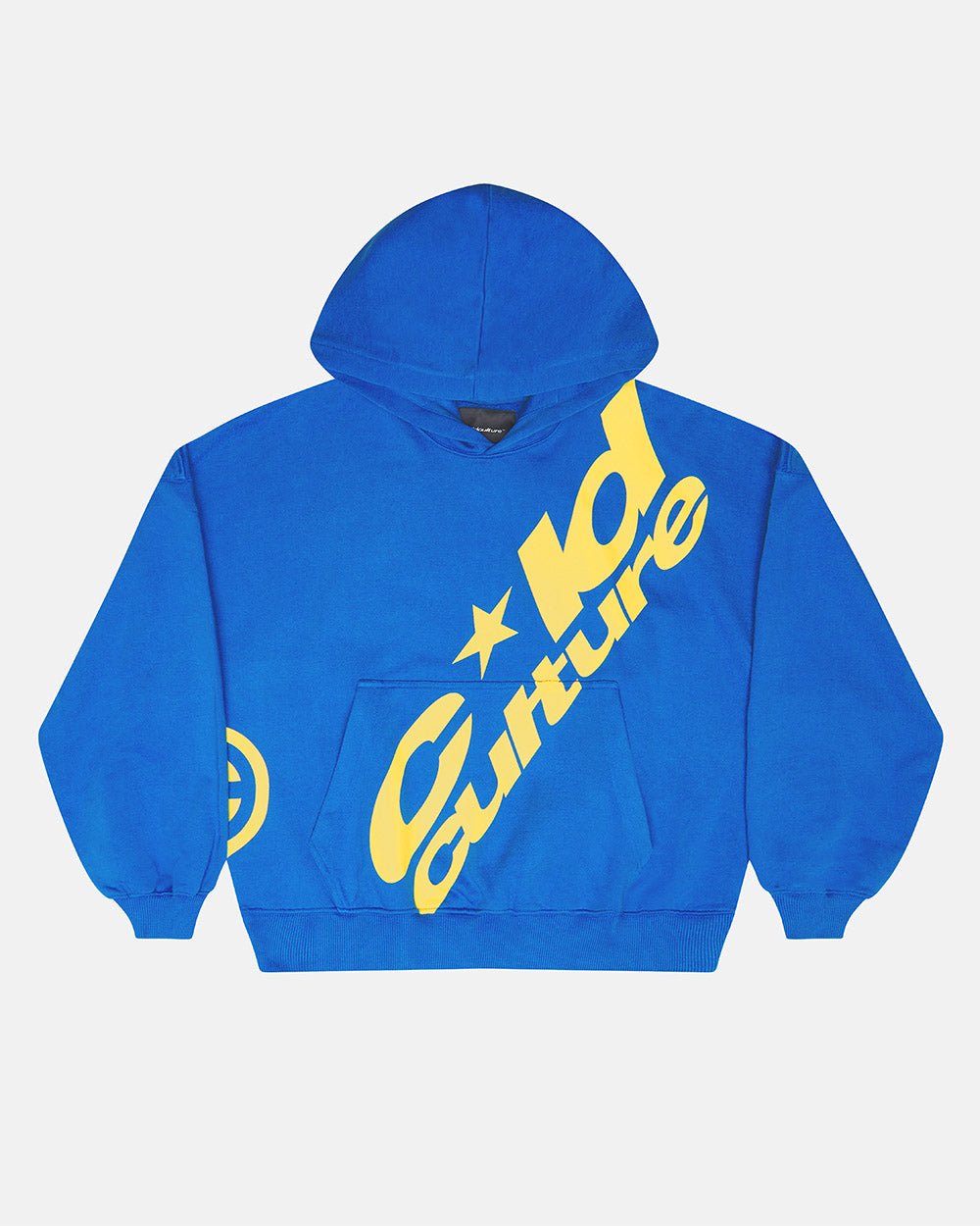 CLUB HOODIE BLUE & YELLOW - Cold Culture
