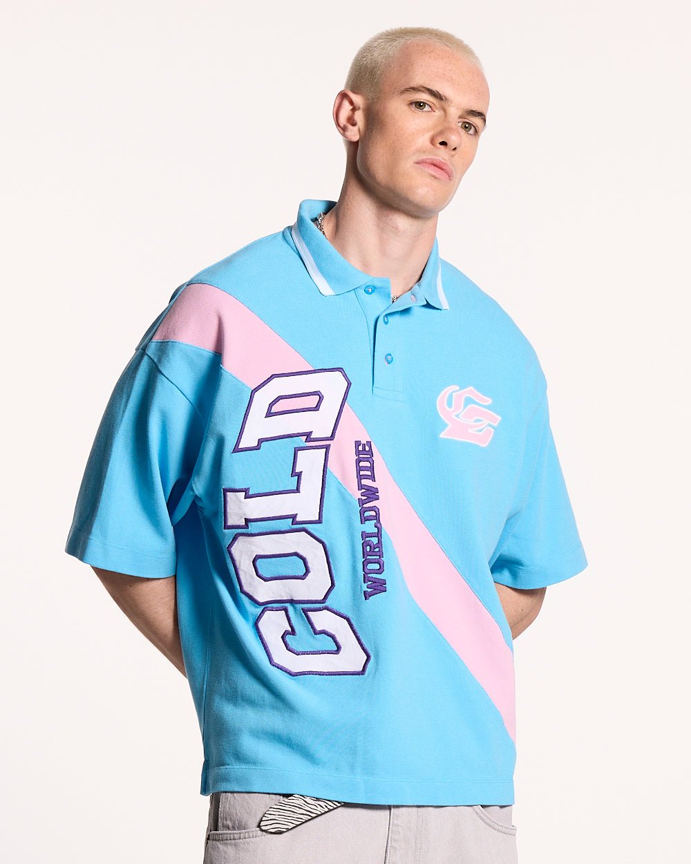 COCKY POLO BLUE - COLD CULTURE #man