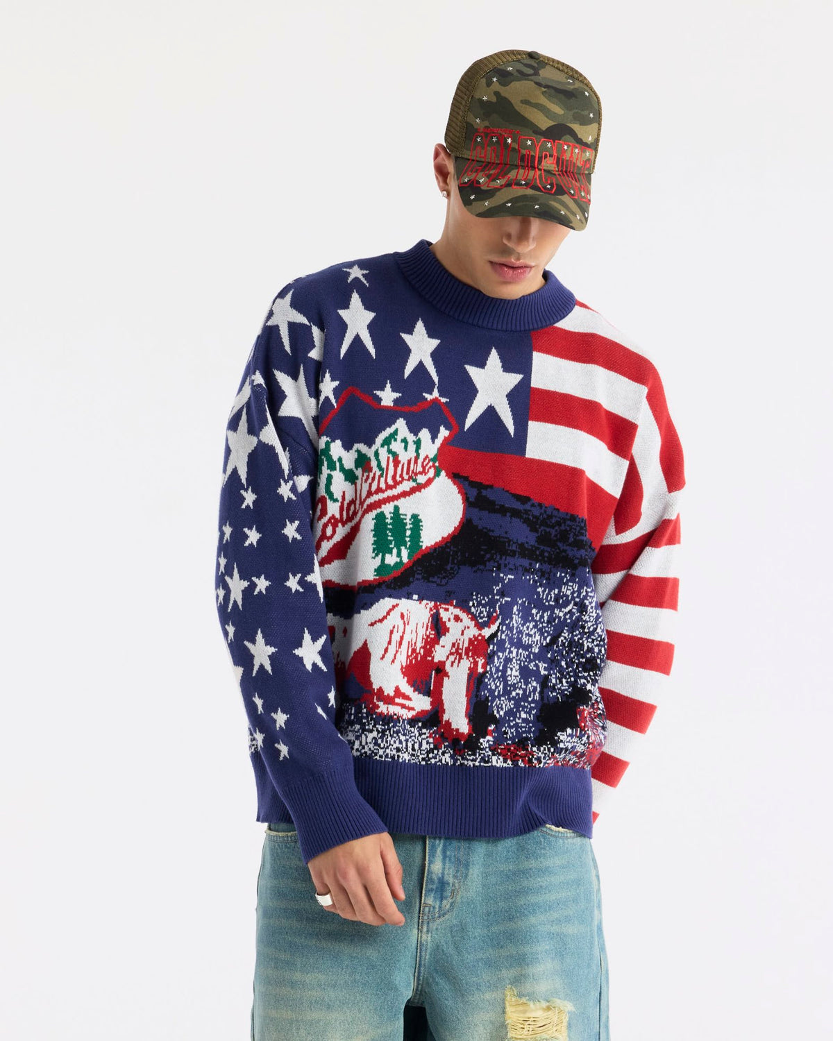 COLD COUNTRY KNIT BLUE - Cold Culture