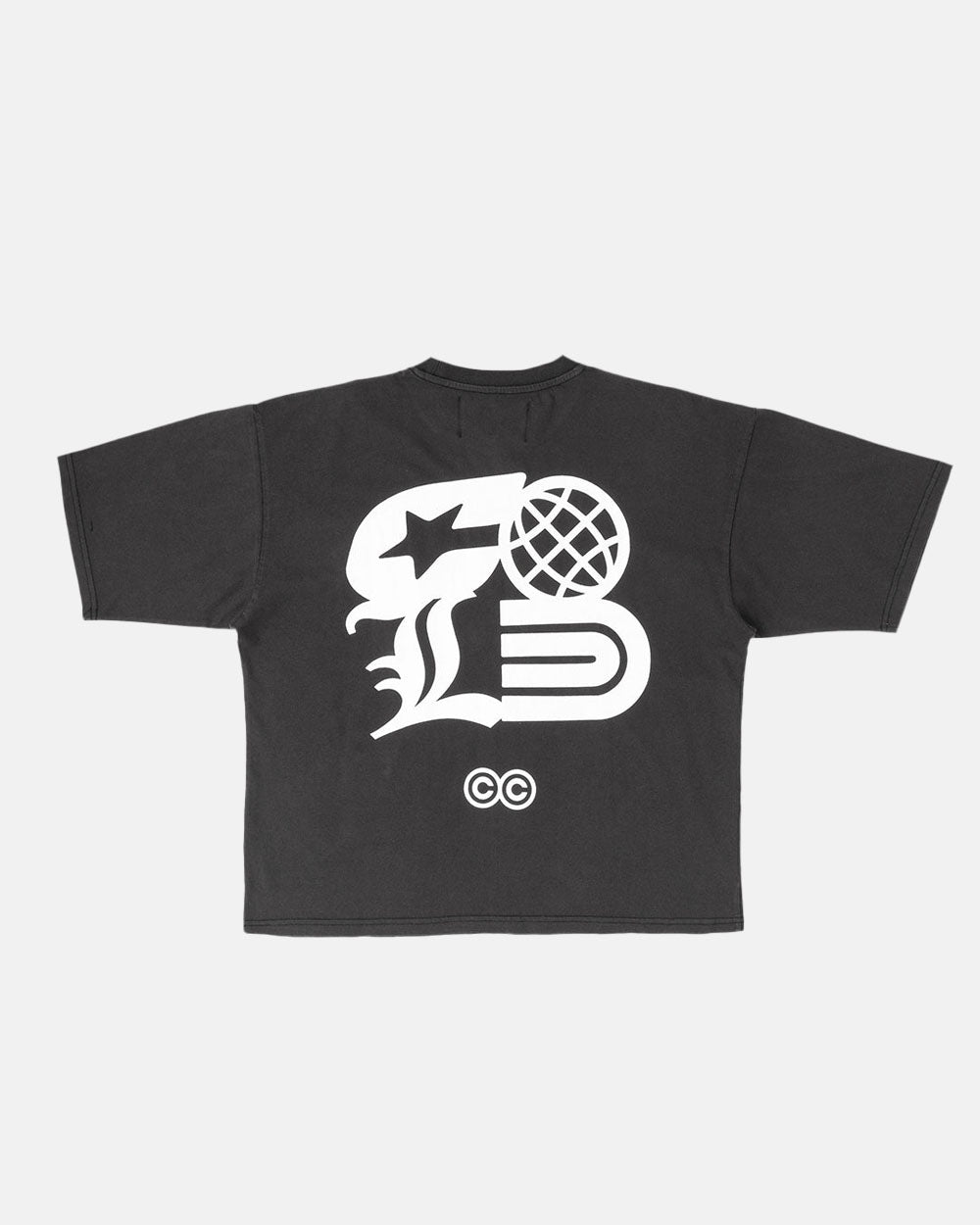 COLD LOGOS TEE BLACK - COLD CULTURE