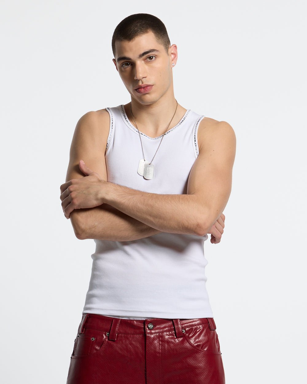 COLD SPORT TANK TOP WHITE - Cold Culture #man