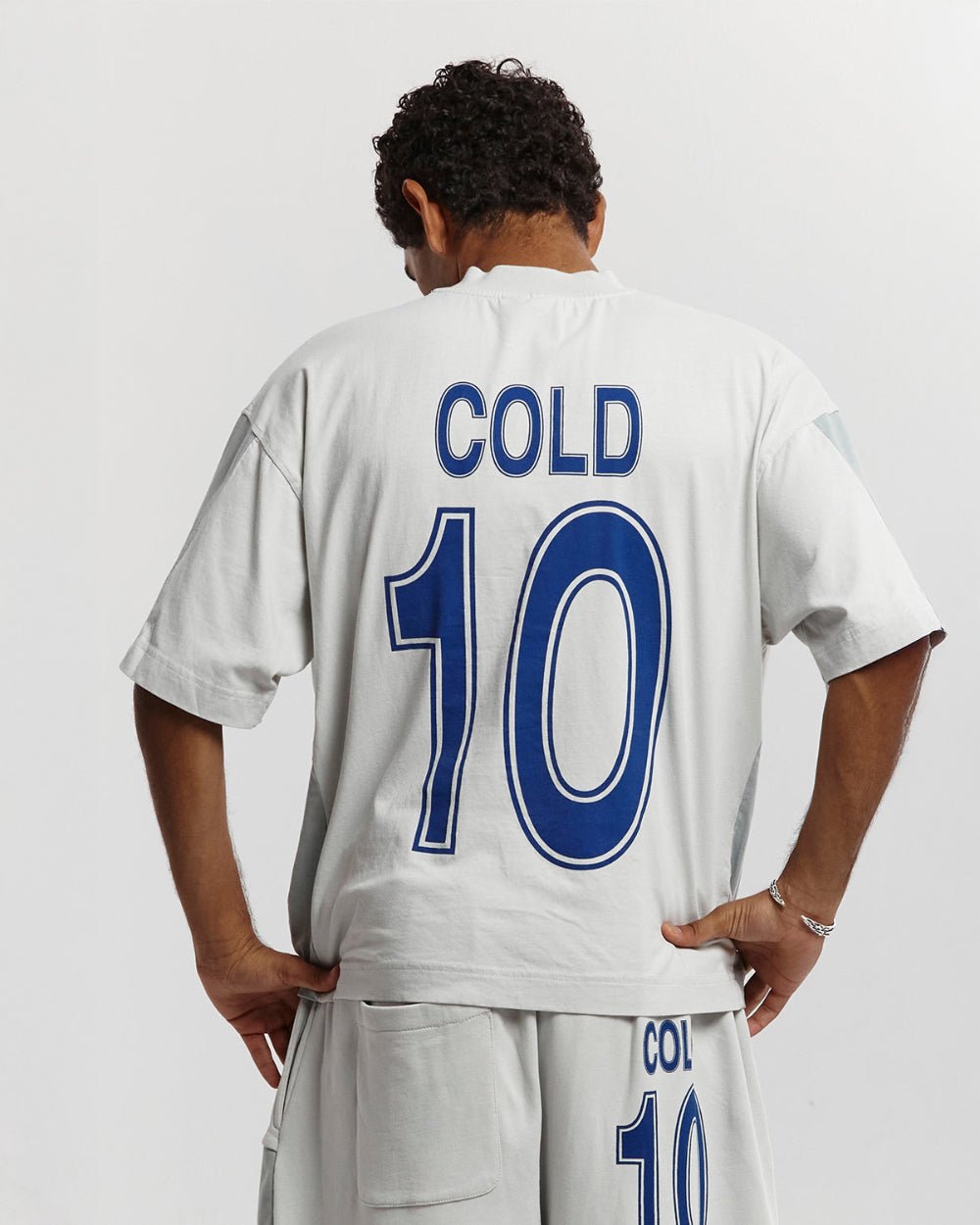 COLD TEAM TEE OLYMPIC GREY - COLD CULTURE