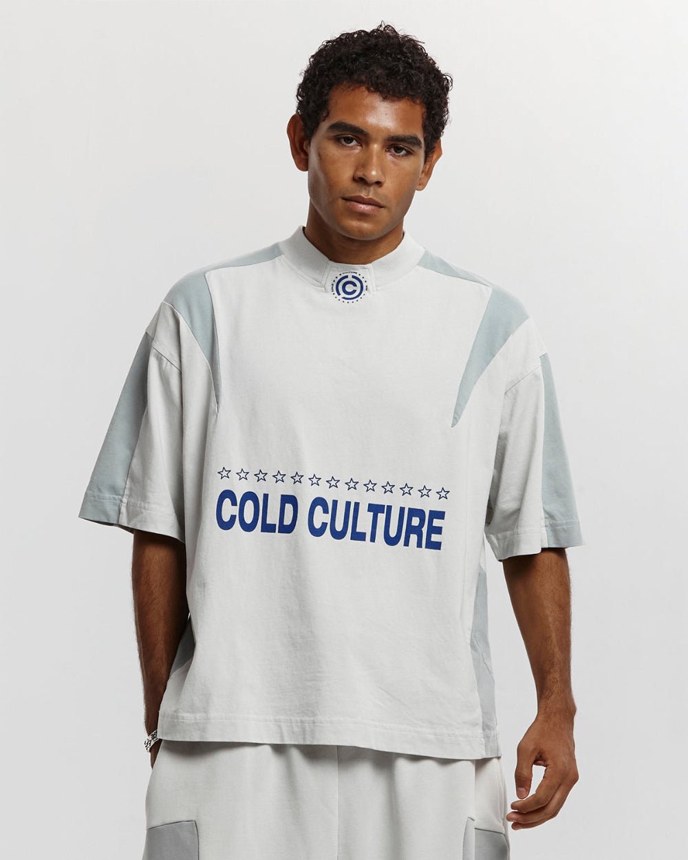 COLD TEAM TEE OLYMPIC GREY - COLD CULTURE
