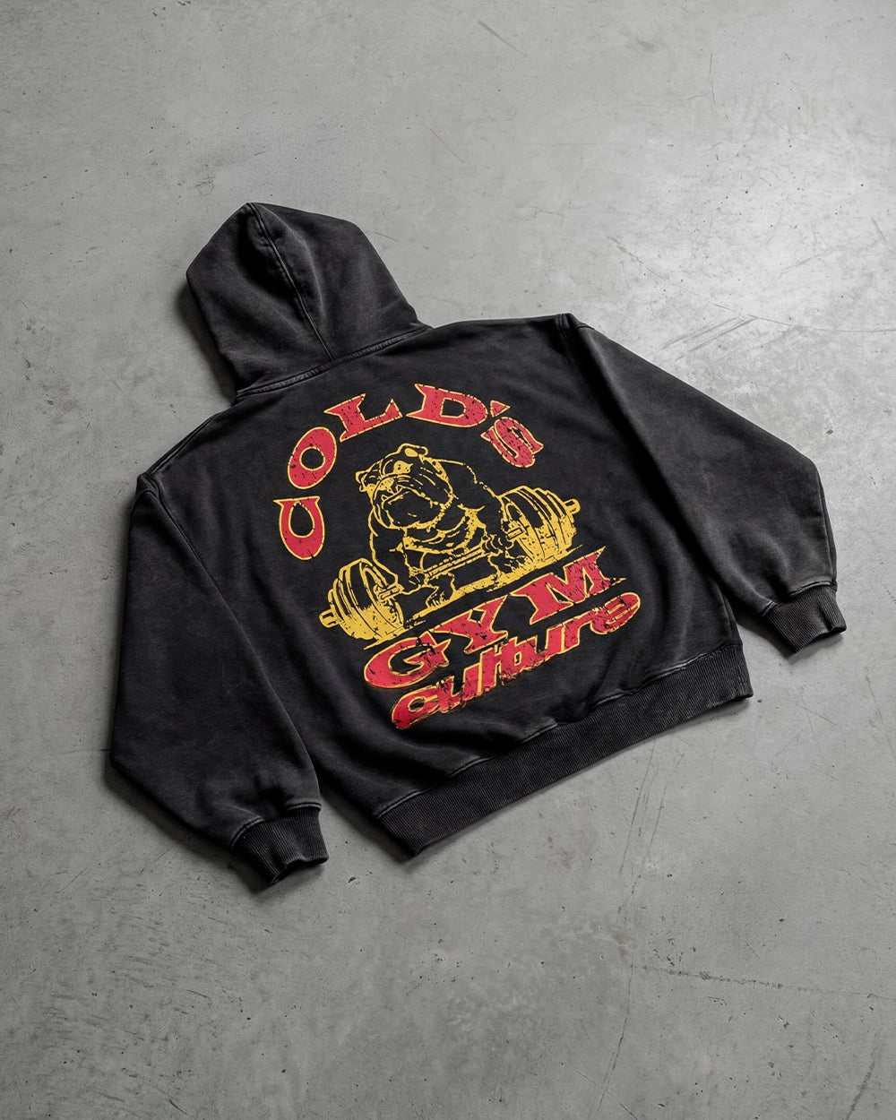 COLD´S GYM HOODIE BLACK - Cold Culture