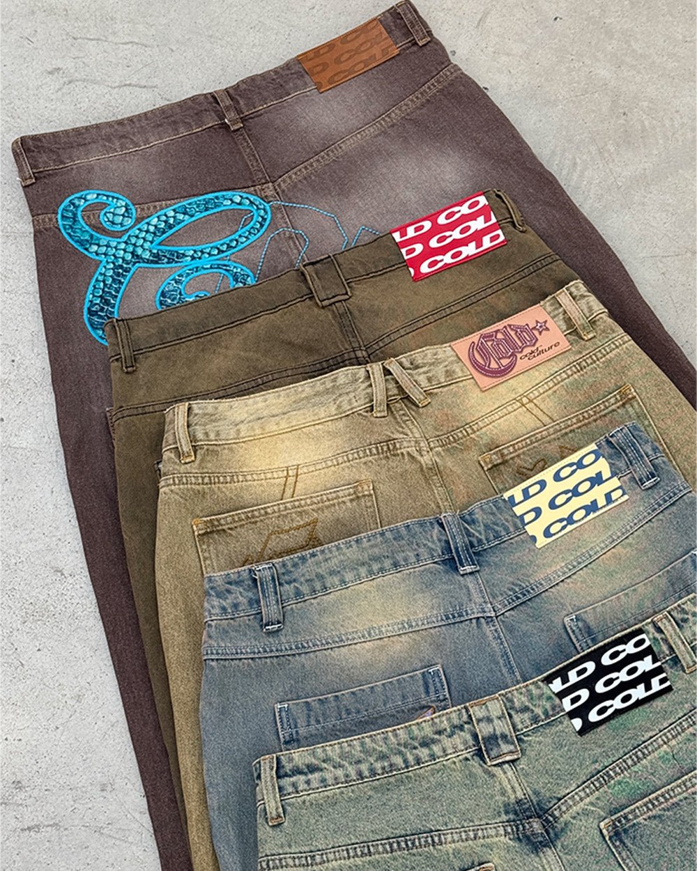 COLLEGE V3 PANTS LIGHT BROWN - Cold Culture