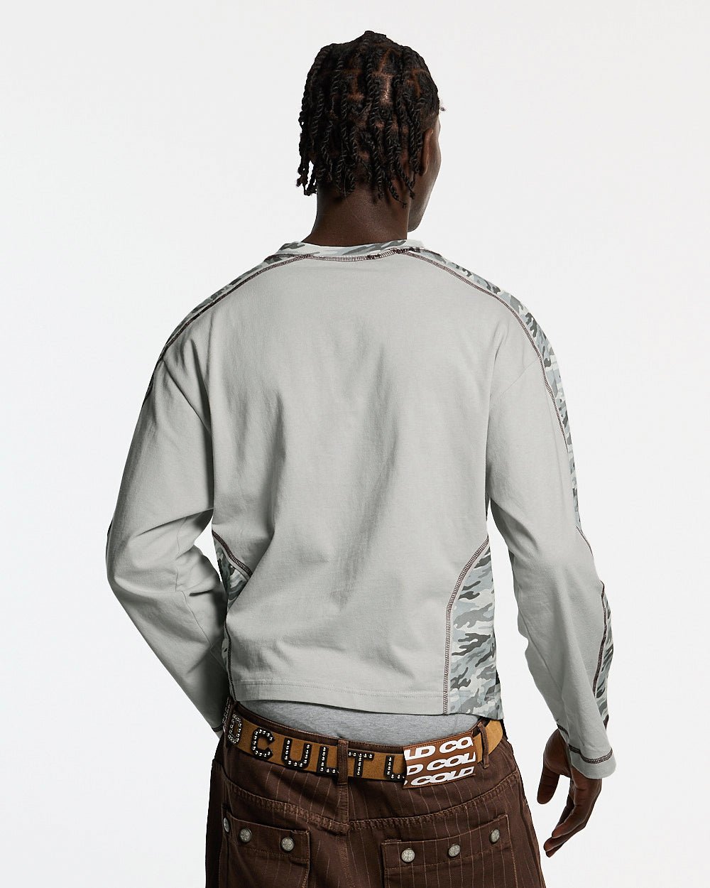 COMBAT LONGSLEEVE GREY - Cold Culture #man