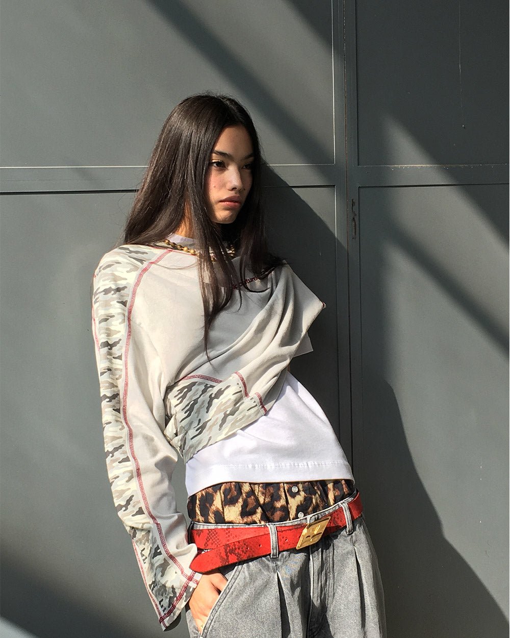 COMBAT LONGSLEEVE GREY - Cold Culture