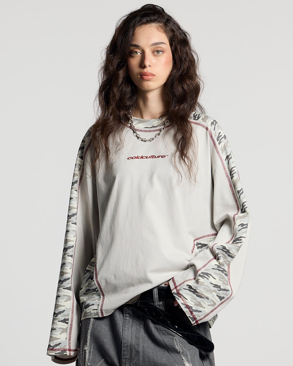 COMBAT LONGSLEEVE GREY - Cold Culture