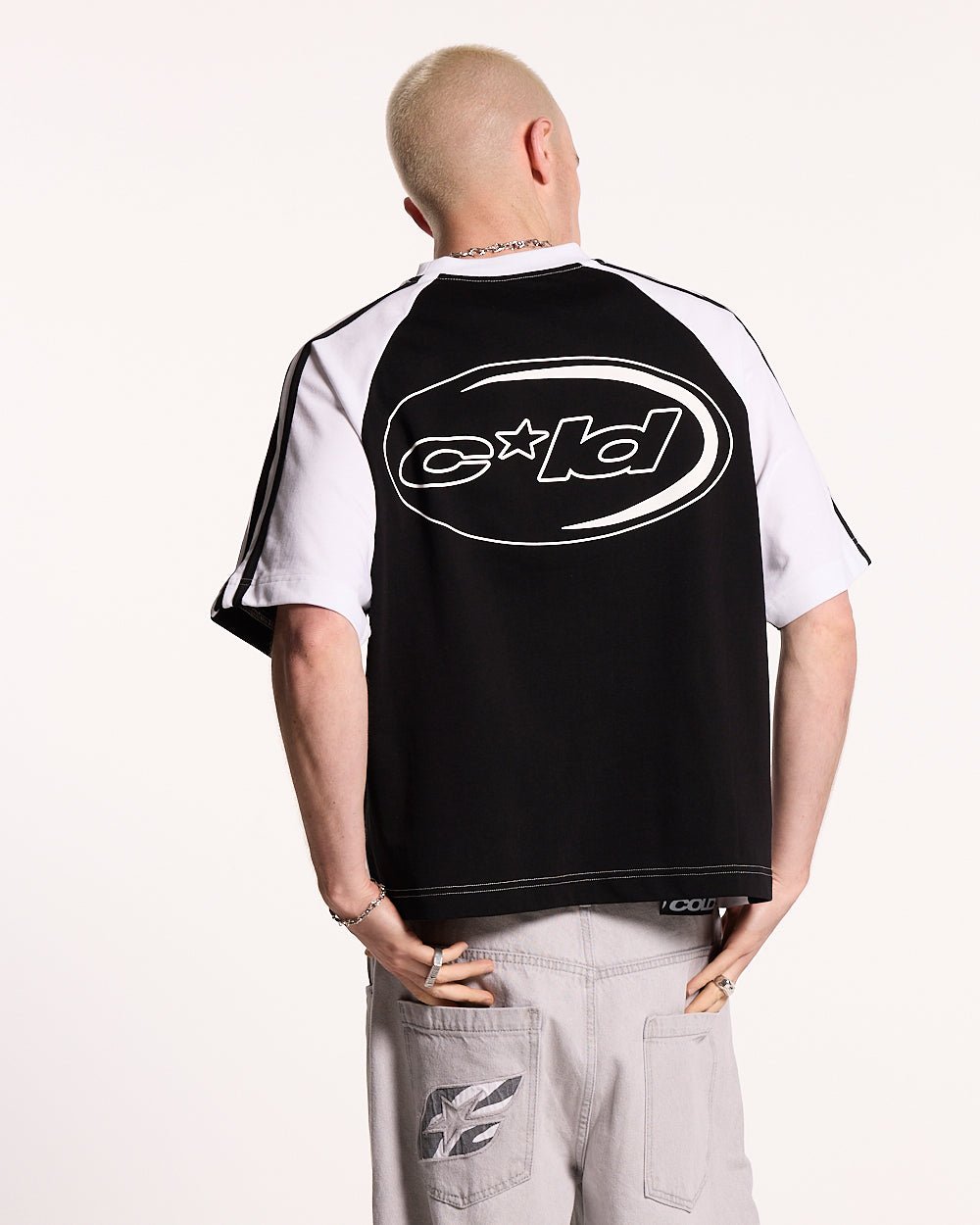 COMBO TEE BLACK - COLD CULTURE #man