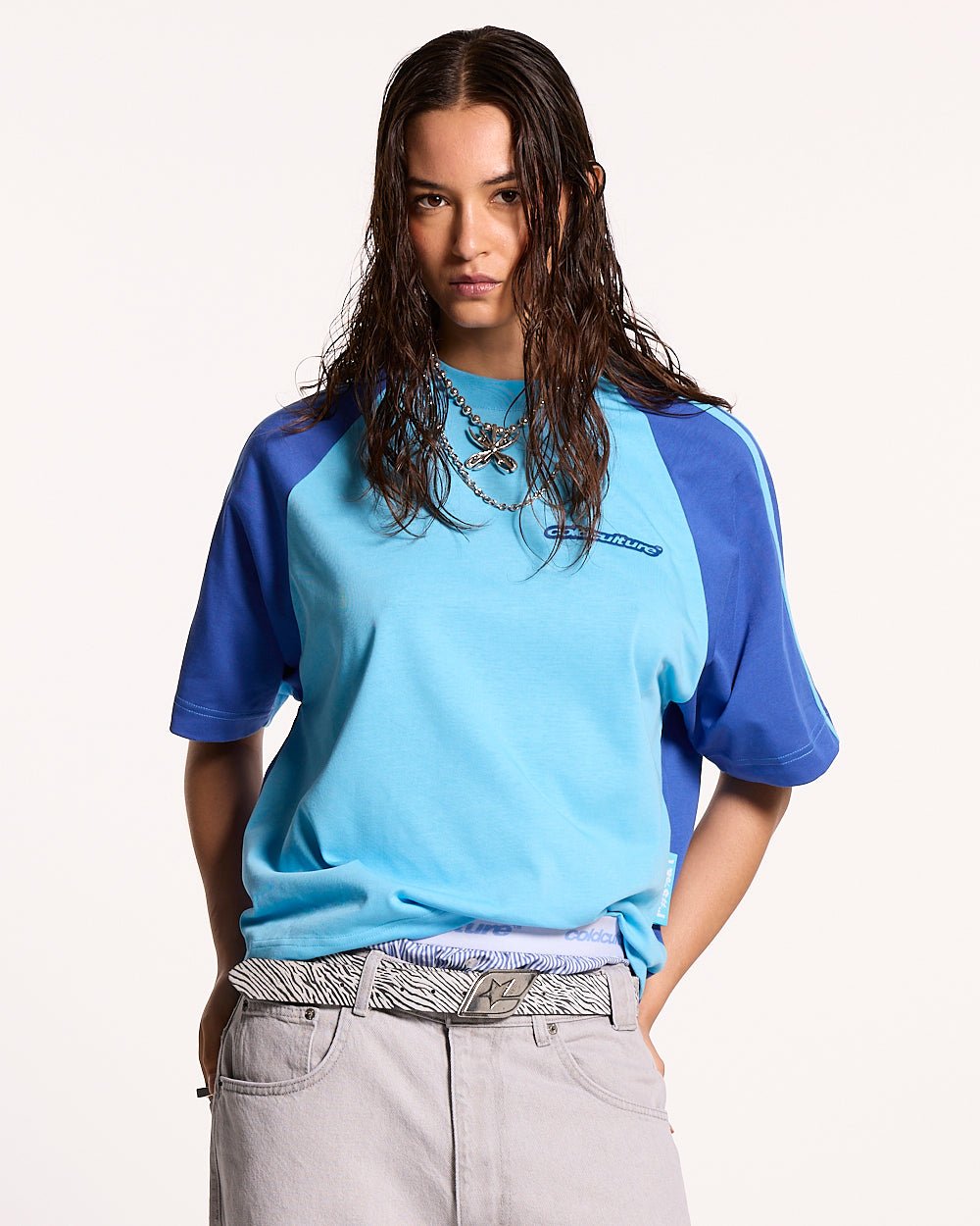 COMBO TEE BLUE - COLD CULTURE