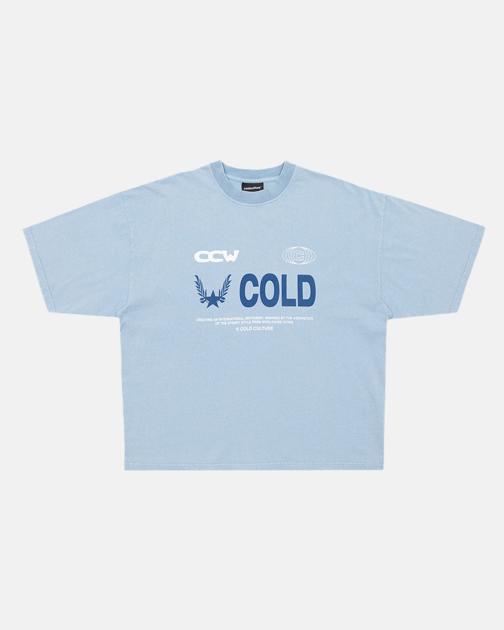 COMPANY TEE SHADY BLUE - COLD CULTURE