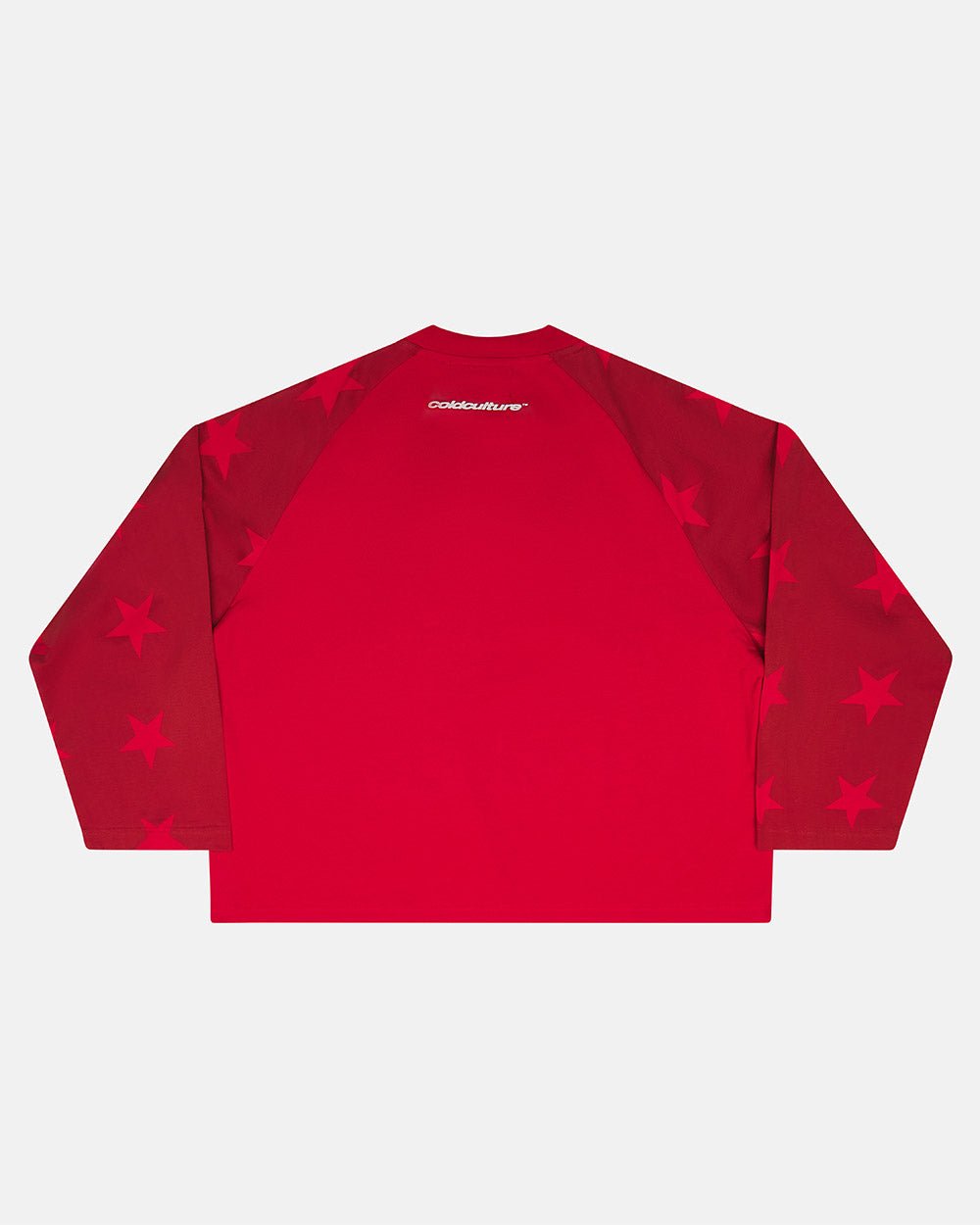 CONSTELLATION LONGSLEEVE RED & BURGUNDY - Cold Culture