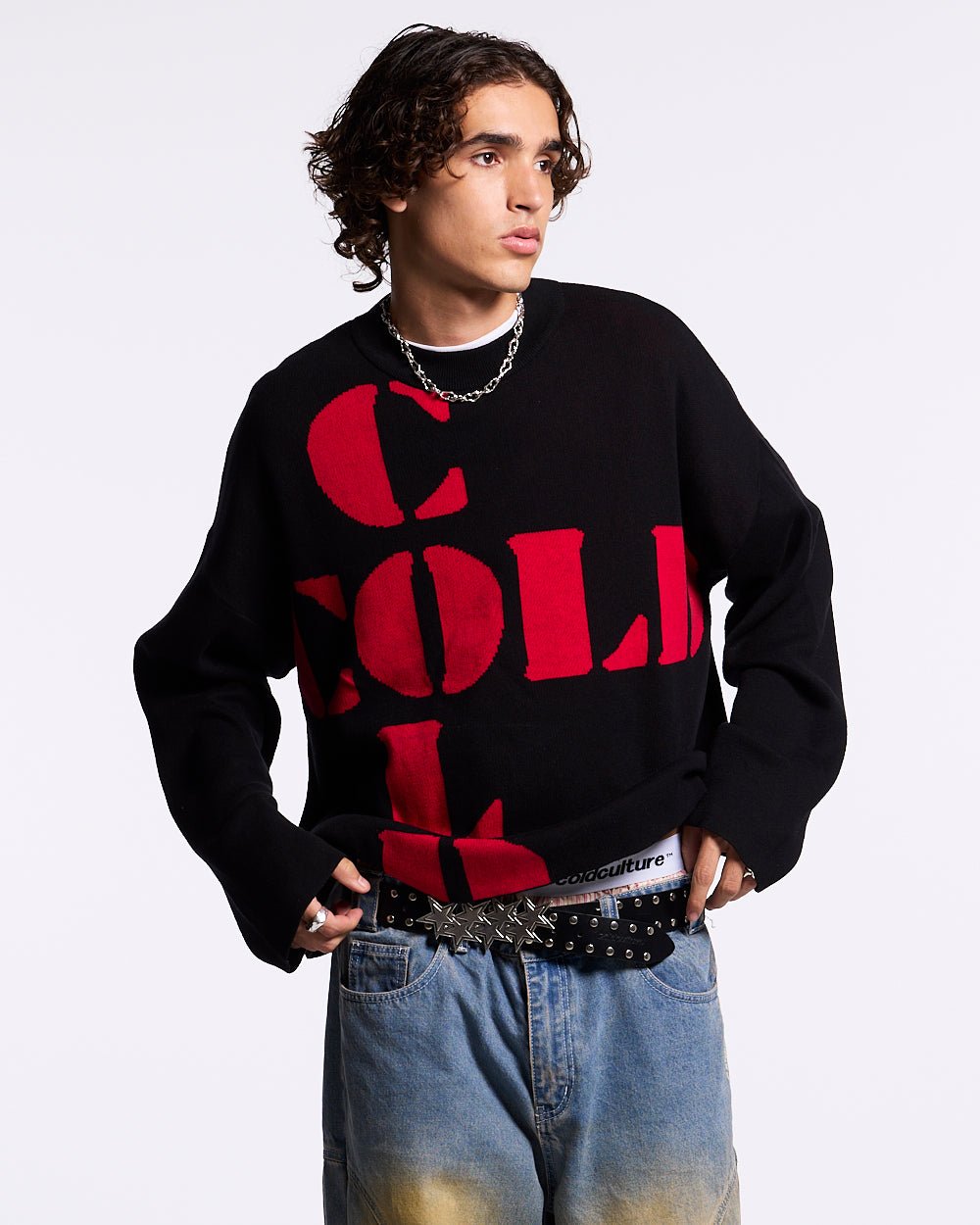 COOL COLD KNIT BLACK - COLD CULTURE
