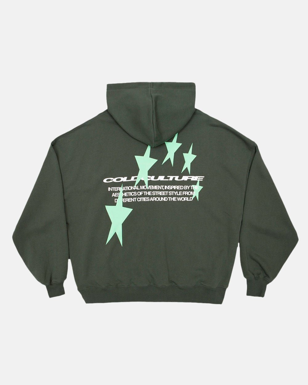 かわいい！ DARK HOODIE ARC COSMOS GREEN STREETWEAR | CULTURE™ COLD | トップス