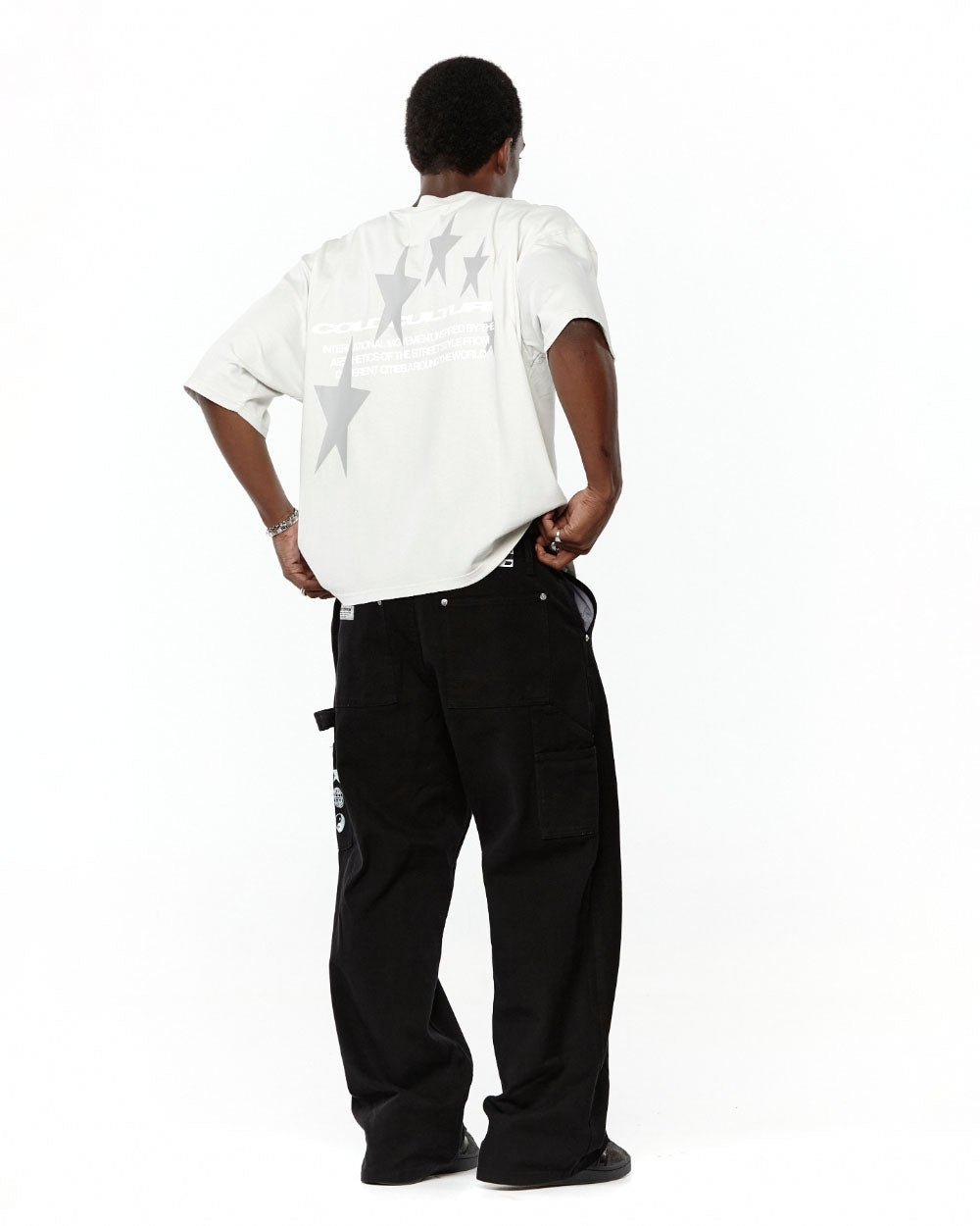 COSMOS ARC TEE LIGHT GREY - COLD CULTURE