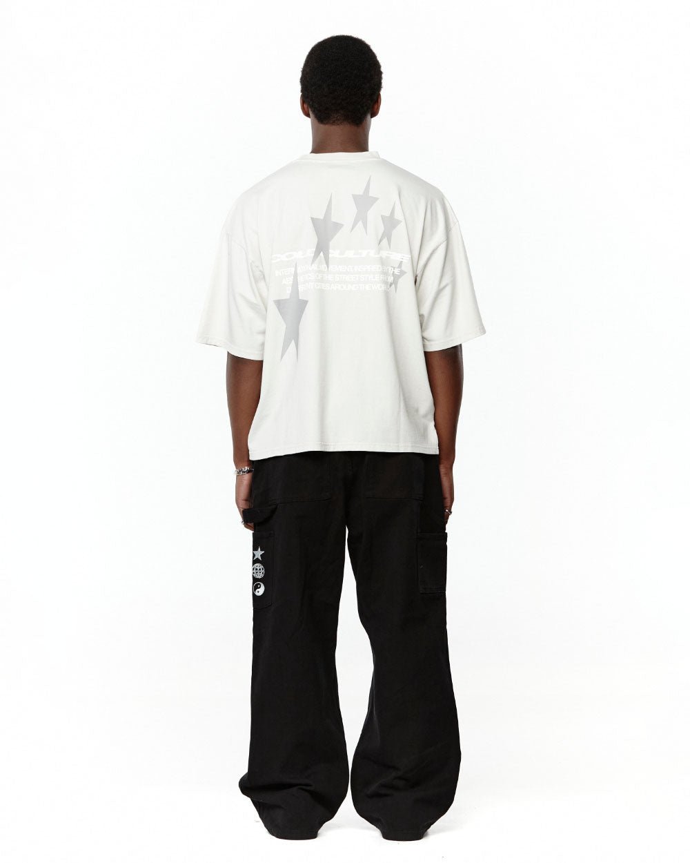 COSMOS ARC TEE LIGHT GREY - COLD CULTURE