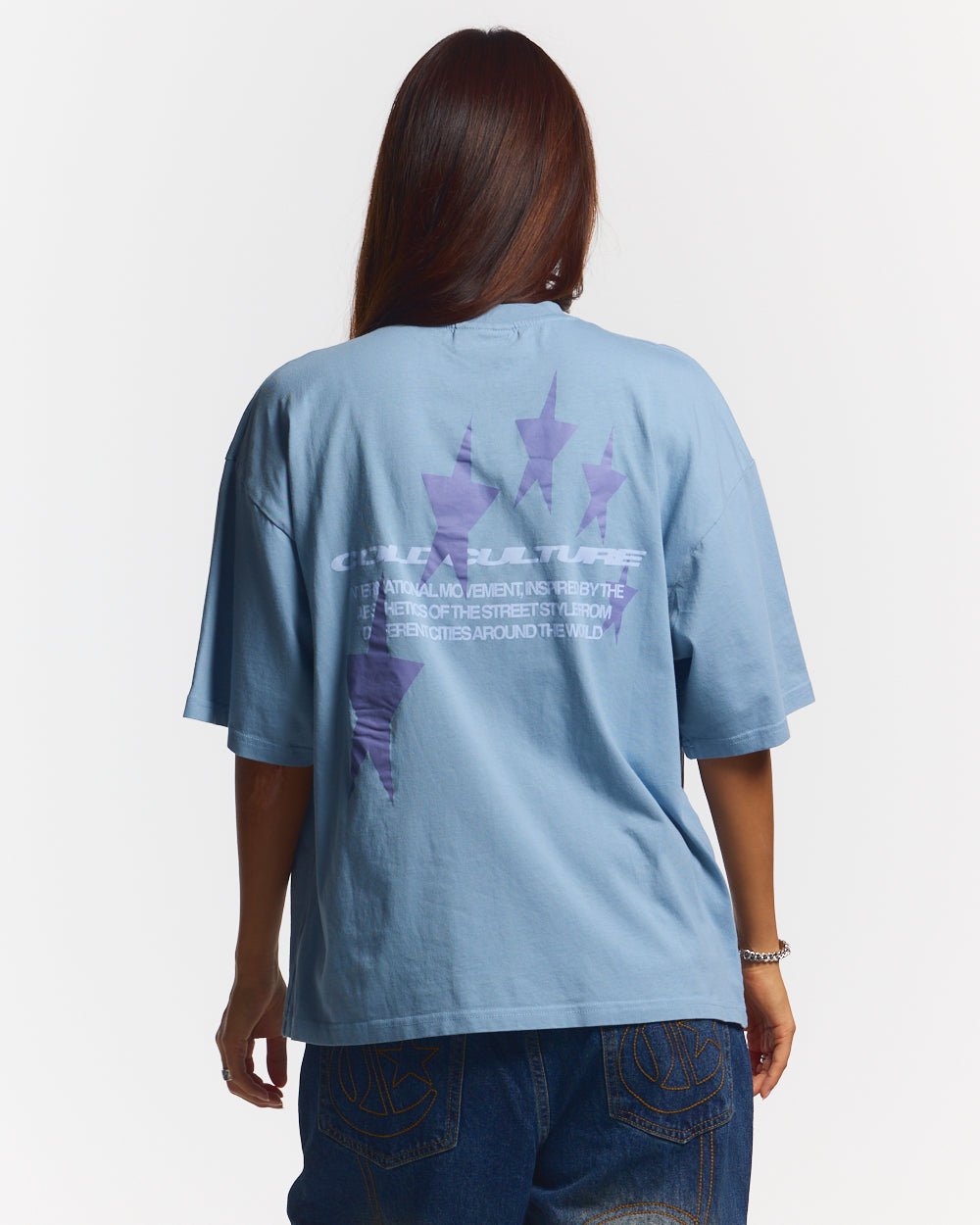 COSMOS ARC TEE SHADY BLUE - COLD CULTURE
