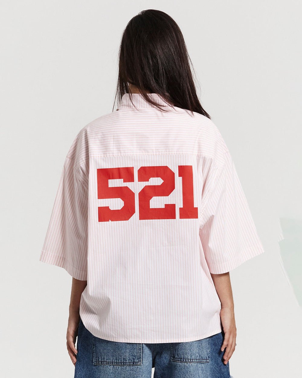COUNTDOWN SHIRT PINK STRIPES - Cold Culture #woman
