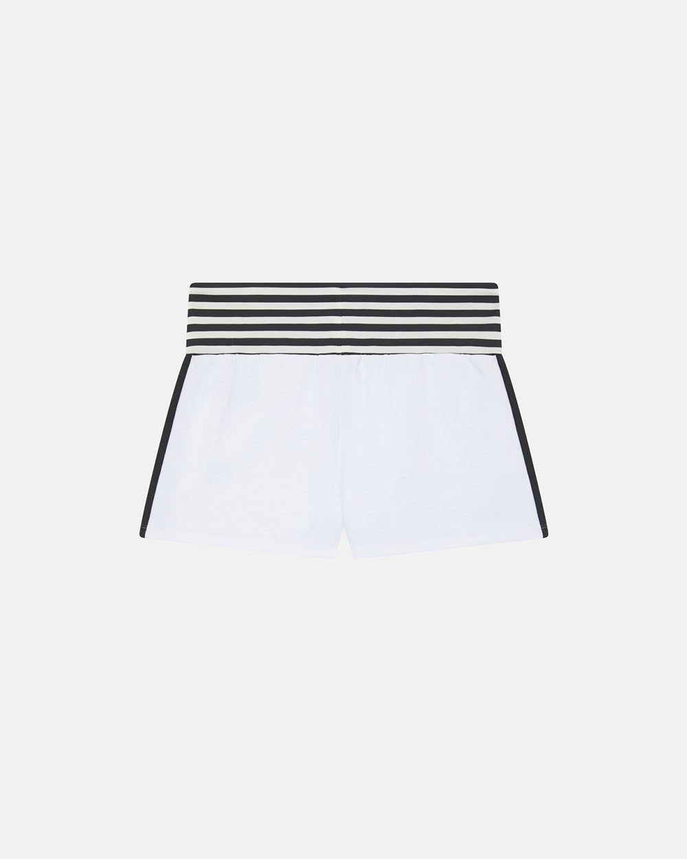 COURT SHORTS WHITE AND BLACK - COLD CULTURE