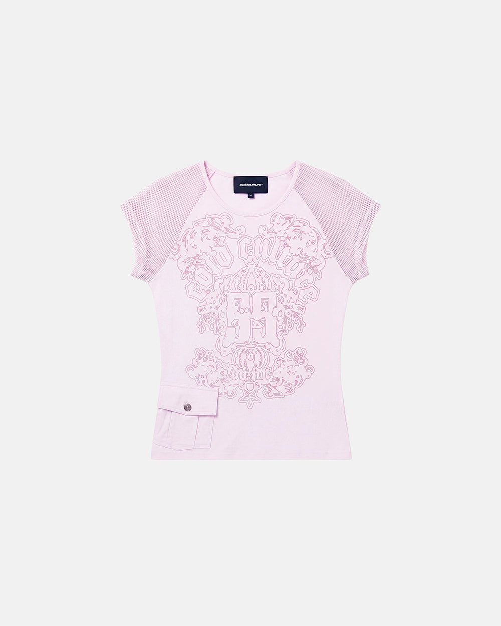 COUTURE BABY TEE PINK - Cold Culture