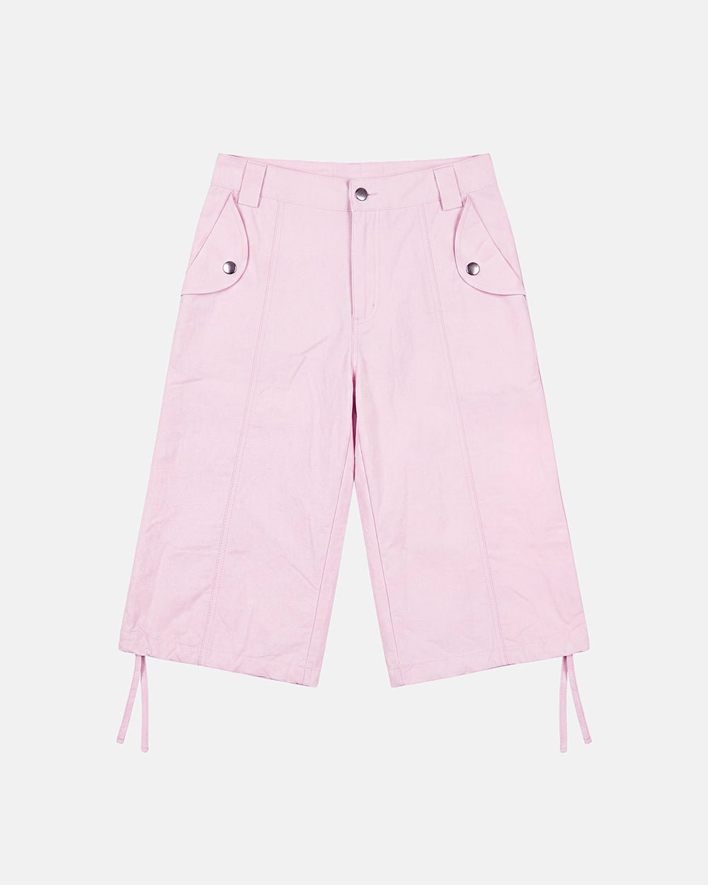 COUTURE CAPRI PANTS PINK - Cold Culture
