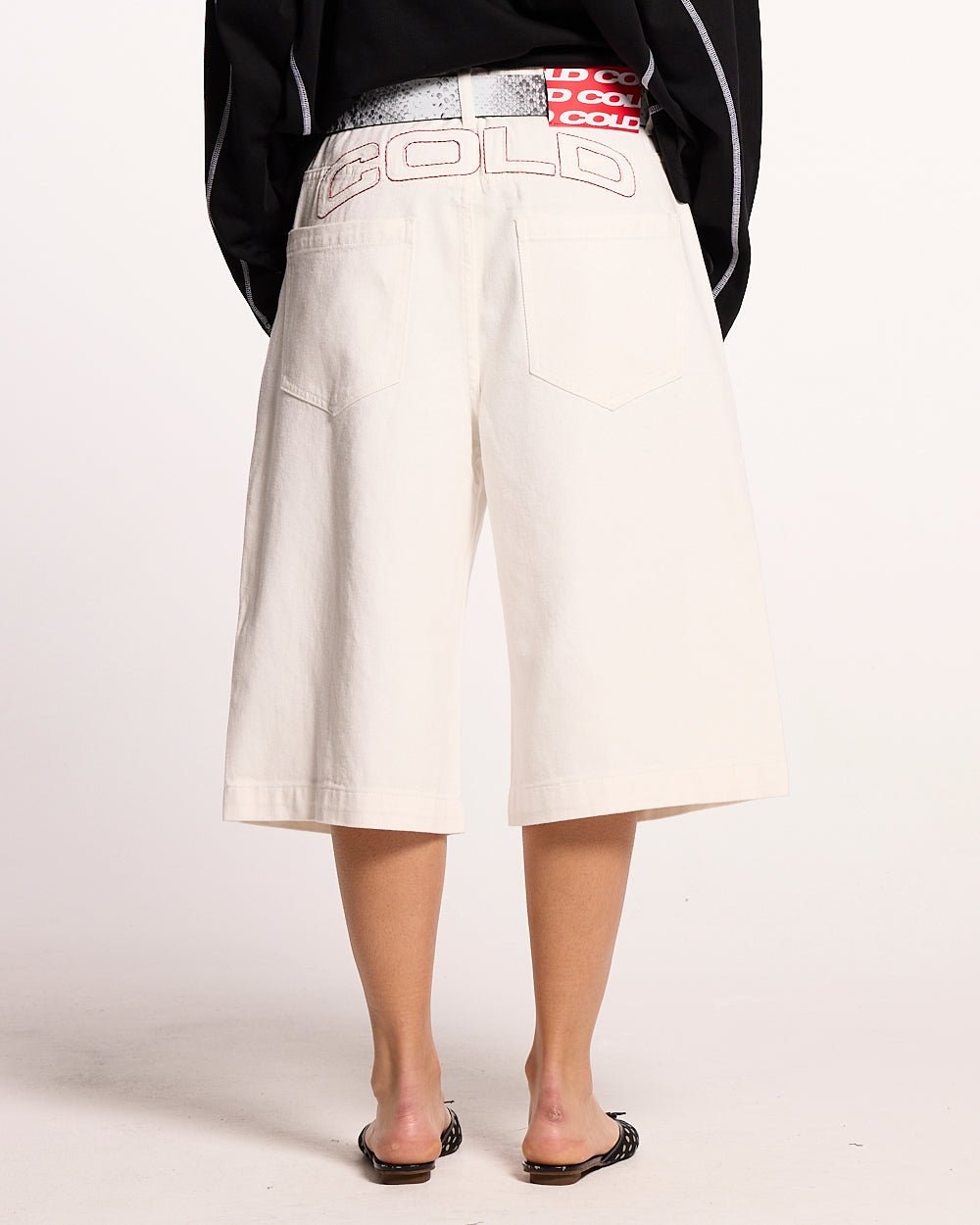 COWBOY SHORTS WHITE - COLD CULTURE