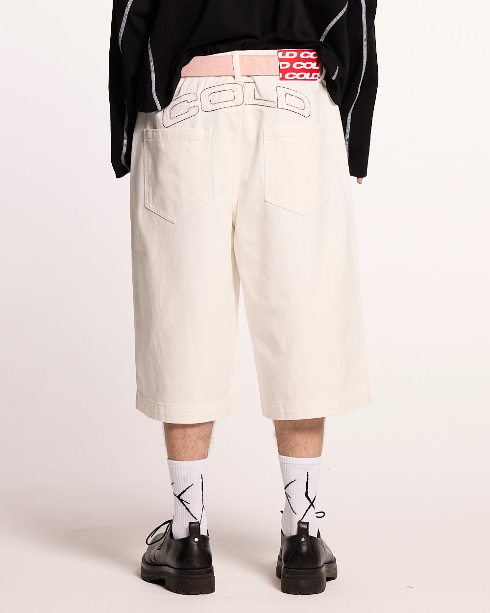 COWBOY SHORTS WHITE - COLD CULTURE