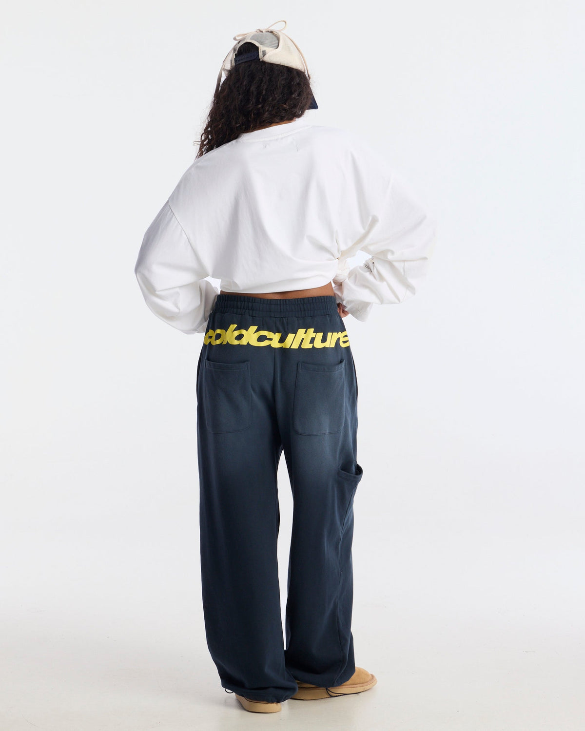 CREW SWEATPANTS MIDNIGHT BLUE - Cold Culture #woman
