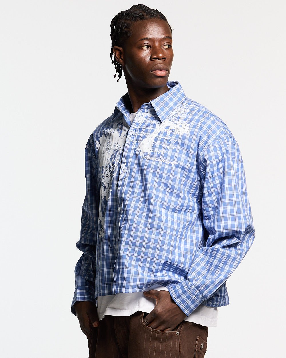 CROSS SHIRT BLUE - Cold Culture #man