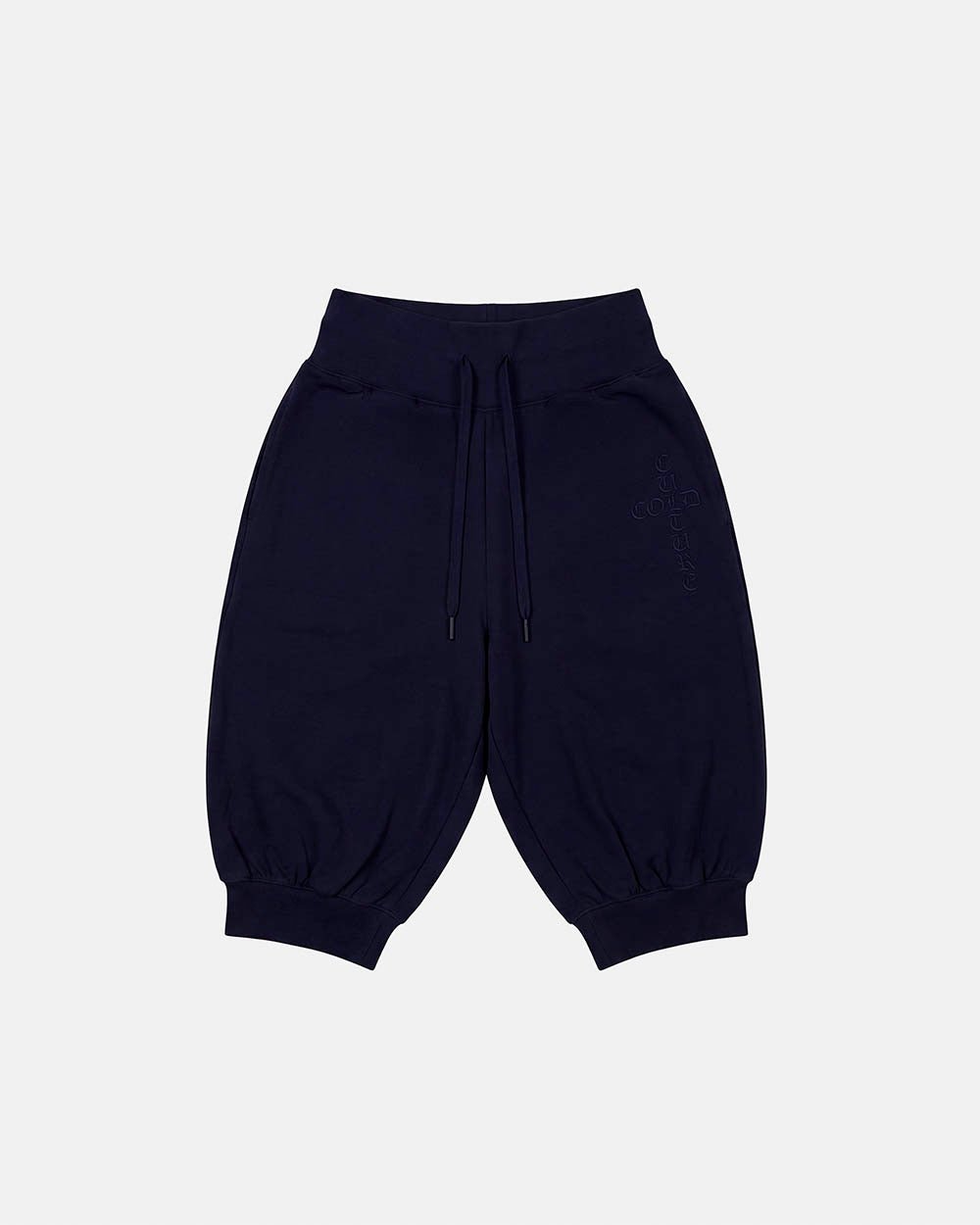 CROSSED SWEATPANTS WOMAN NAVY - Cold Culture