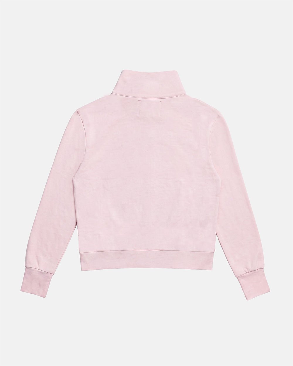 CROSSED ZIP HOODIE WOMAN PINK - Cold Culture