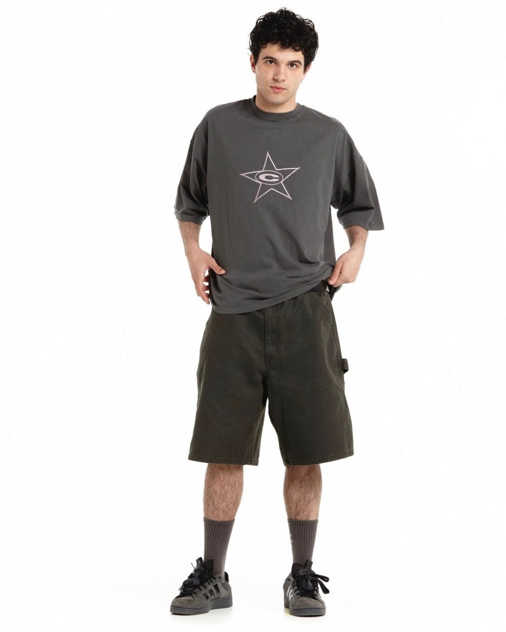 C*STAR TEE DARK GREY - COLD CULTURE #man