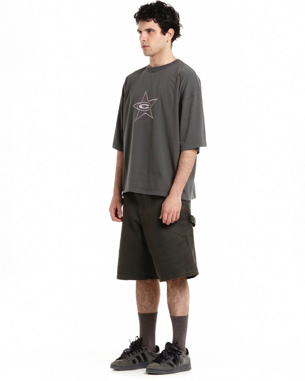 C*STAR TEE DARK GREY - COLD CULTURE #man