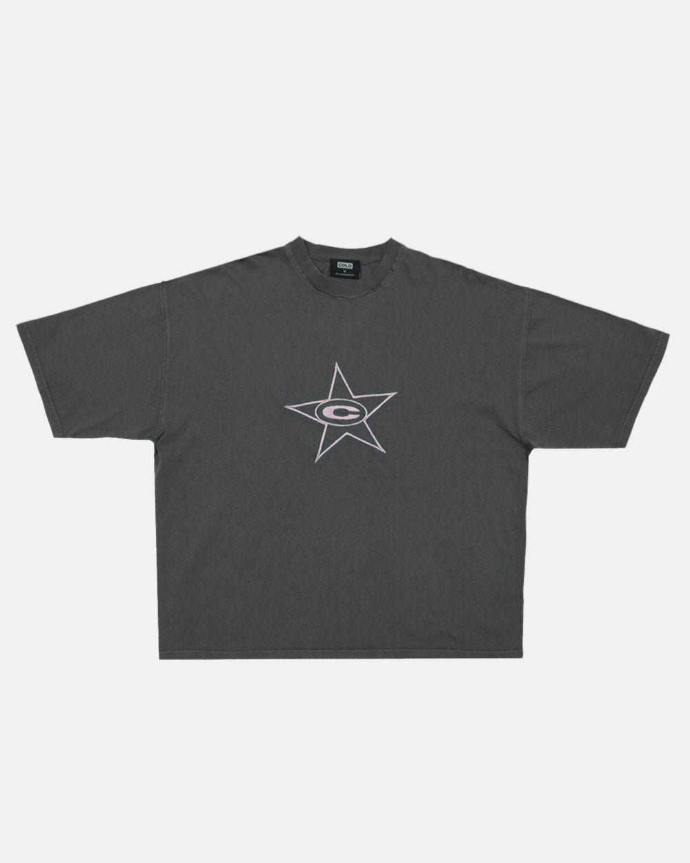 C*STAR TEE DARK GREY - COLD CULTURE