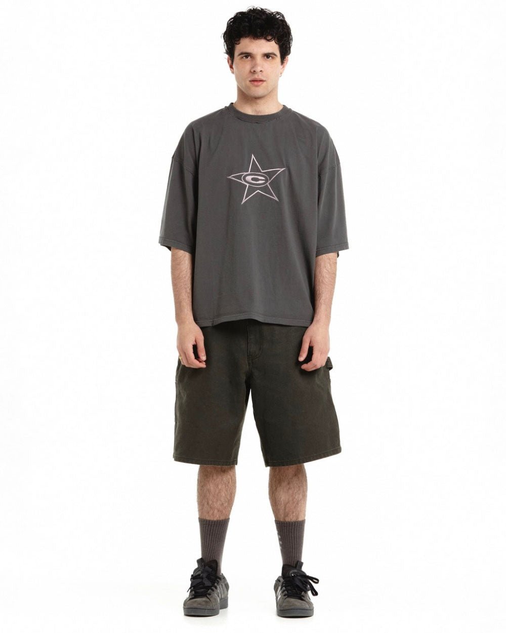 C*STAR TEE DARK GREY - COLD CULTURE #man