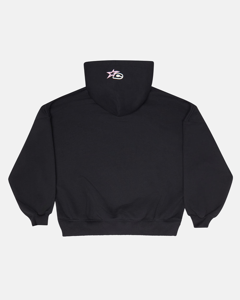 CULT STAR HOODIE BLACK - COLD CULTURE