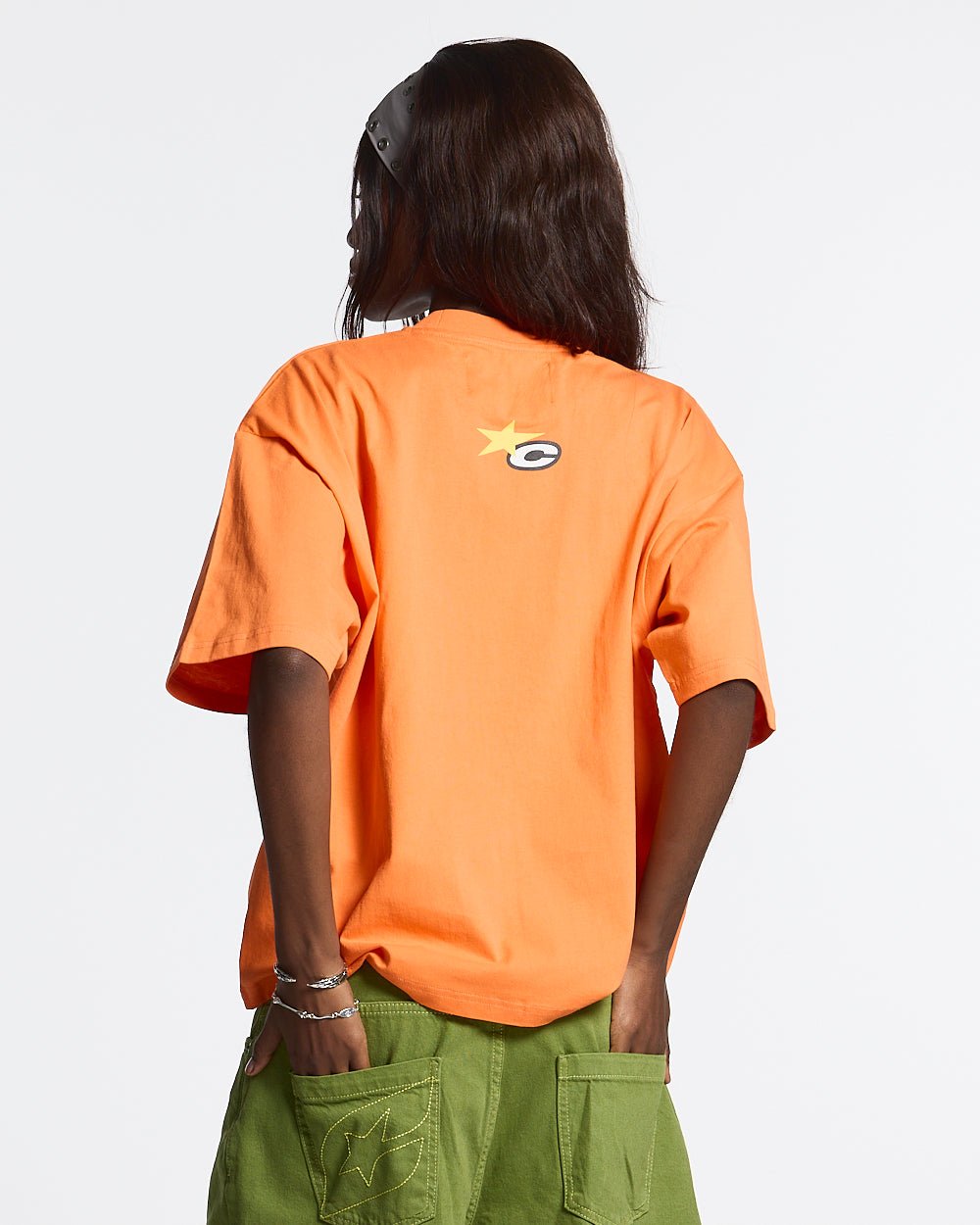 CULT STAR TEE FIRECRACKER ORANGE - COLD CULTURE