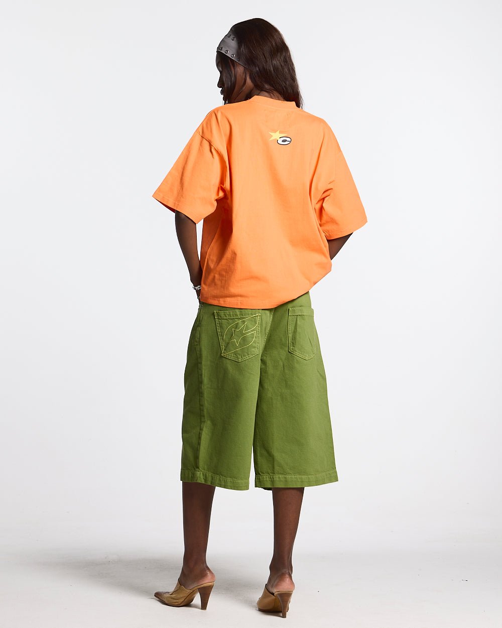 CULT STAR TEE FIRECRACKER ORANGE - COLD CULTURE