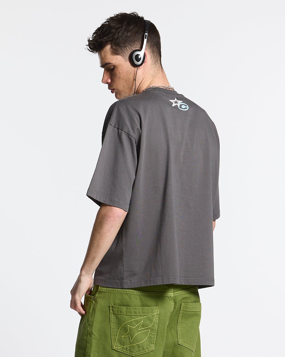 CULT STAR TEE HEAVY GREY - COLD CULTURE