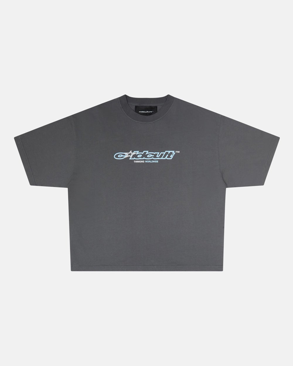 CULT STAR TEE HEAVY GREY - COLD CULTURE